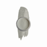 Pot of white Nail Dip powder on a white background