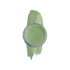 Pot of Pastel Green Nail Dipping powder on a white background