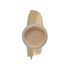 Pot of Warm Oat milk Beige nail Dipping powder on a White background
